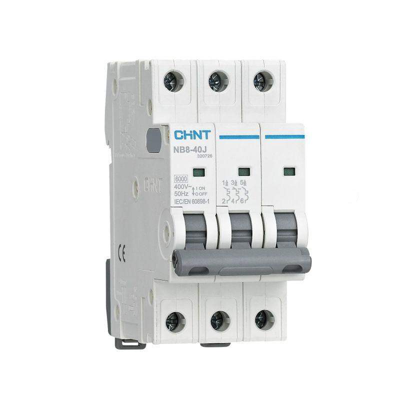 выключатель автоматический 3п 25а 6ка nb8-40j х-ка b (r) chint 320713 от BTSprom.by
