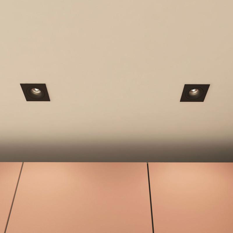  Светильник 50Вт GU10 IP20 встраив. алюм. черн. DENKIRS 677526 фото в каталоге от BTSprom.by