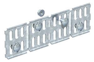 Комплект соединительный для лотка H60 гор. цинк RWVL 60 FT (болт+гайка) OBO 6067611 от BTSprom.by