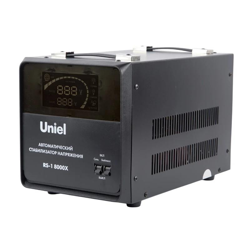 стабилизатор напряжения rs-1 8000х8000ва релейный 1ф напольный tm uniel ul-00012859 от BTSprom.by