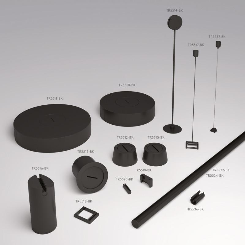  Подвес для штанги Rod H200-1200мм IP20 сталь черн. DENKIRS 723192 фото в каталоге от BTSprom.by