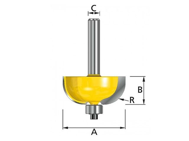 фреза с под.22,22х12,7х8х32х2т makita d-11461 от BTSprom.by