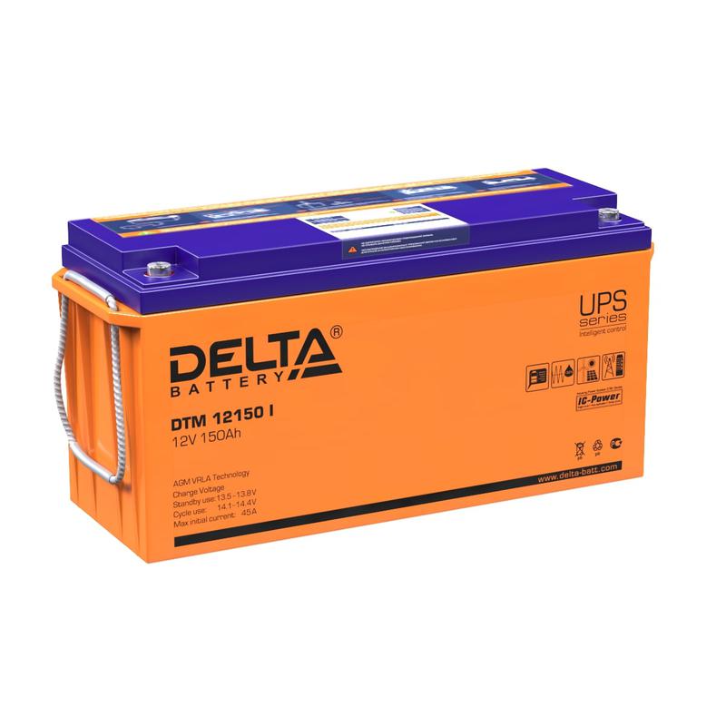 аккумулятор ups 12в 150а.ч delta dtm 12150 i от BTSprom.by