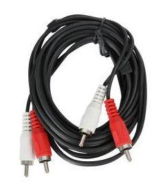 кабель аудио jaac024-1.5 2хrca (m)/2хrca (m) 1.5м черн. ningbo 841251 от BTSprom.by