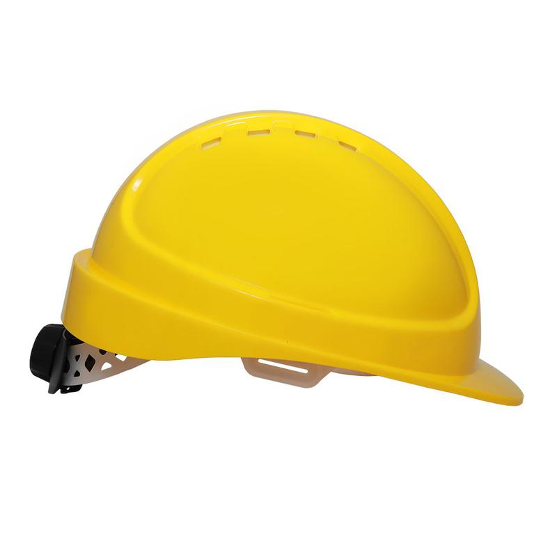  Каска Форвард текстиль храповик желт. ЕЛАНПЛАСТ КАС105-Ж фото в каталоге от BTSprom.by