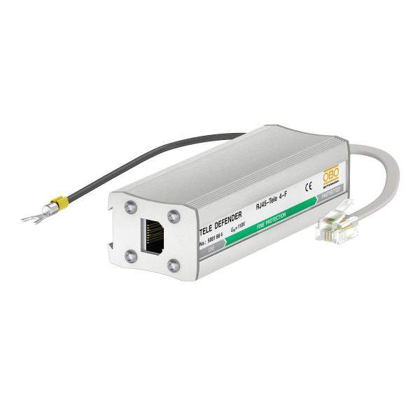 устройство высокочувствительной защиты для систем isdn rj45 rj45-tele 4-f obo 5081984 от BTSprom.by