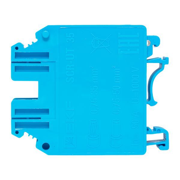  Колодка клеммная винтовая 35 UT син. EKF scr-ut-35-b фото в каталоге от BTSprom.by