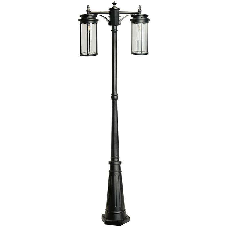 светильник садово-парковый 2х40вт 220-240в e27 черн. (столб) pl788 feron 51841 от BTSprom.by