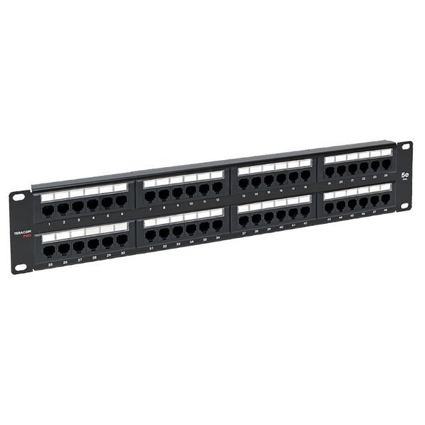 патч-панель 19дюйм 2u кат.5e utp неэкранир. 48 портов rj45 dual idc teracom pro ekf trp-ppnl-5eutp-2u48 от BTSprom.by