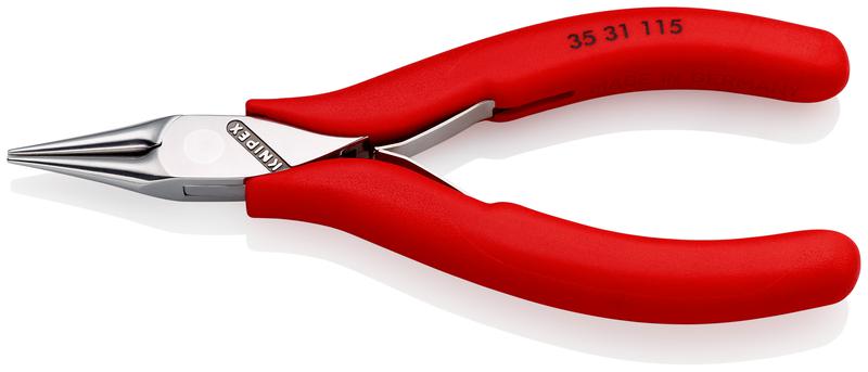 круглогубцы захватные для электроники l-115мм обливные рукоятки knipex kn-3531115 от BTSprom.by