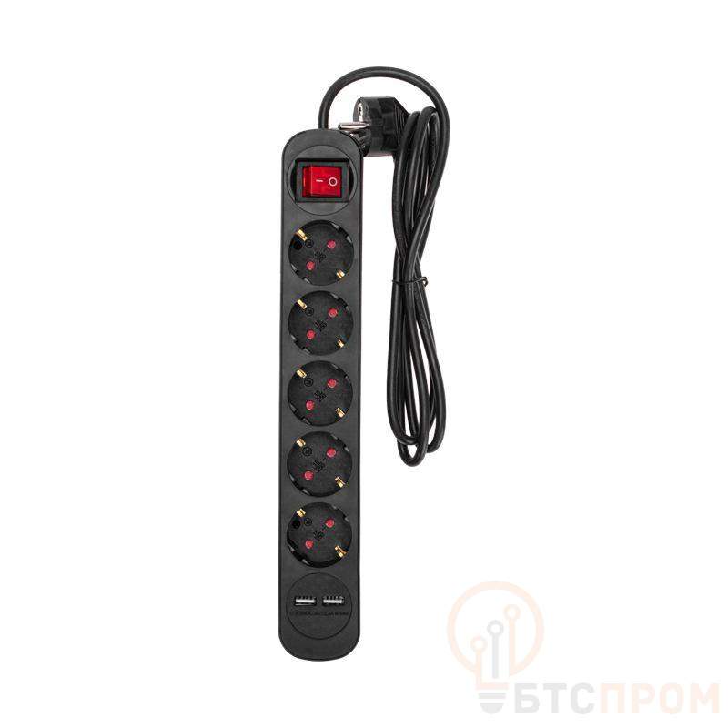 Удлинитель 5х1.5м с заземл. STANDARD 2хUSB 3х1кв.мм с выкл. черн. Rexant 13-4040 фото в каталоге от BTSprom.by  Удлинитель 5х1.5м с заземл. STANDARD 2хUSB 3х1кв.мм с выкл. черн. Rexant 13-4040 фото в каталоге от BTSprom.by