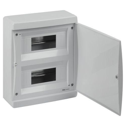  Корпус навесной COMFORT ЩРН-П-18 IP41 пластик. бел. Эра Б0067255 фото в каталоге от BTSprom.by