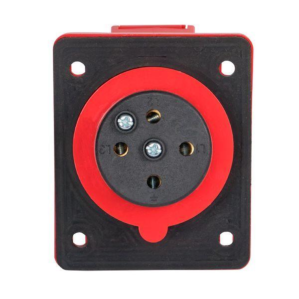  Розетка скрыт. уст. 32А 380В 3P+E IP44 (424) EKF ps-424-32-380 фото в каталоге от BTSprom.by