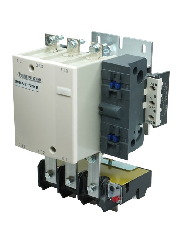пускатель электромагнитный пмл-7200 ухл4 б 250а 380в/50гц ac 1но ip00 нереверсивный с реле ртт327 221-260а электротехник et011559 от BTSprom.by