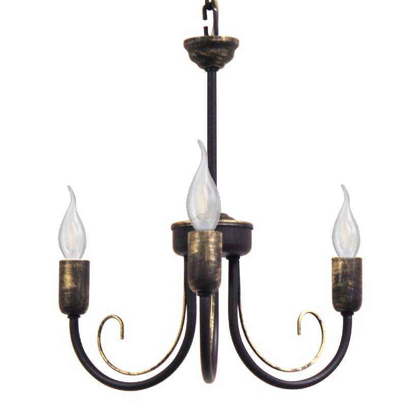  Светильник НСБ 01-3х60-134 "Рустика" 231 кор./зол. Е14 (инд. упак.) Элетех 1005404142 фото в каталоге от BTSprom.by