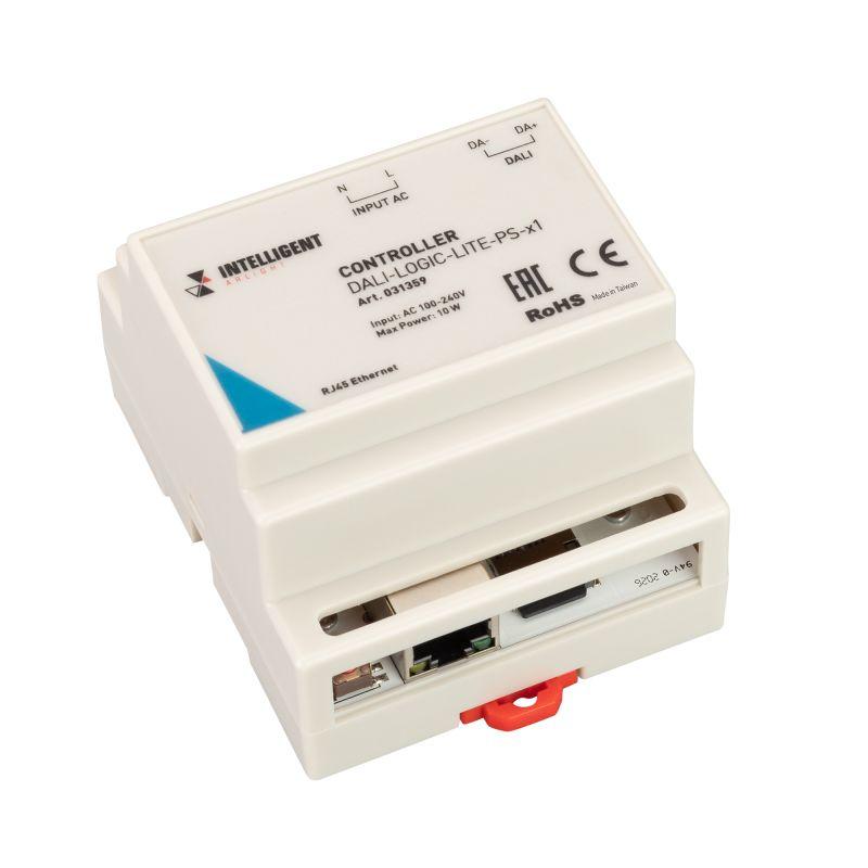 контроллер intelligent dali-logic-lite-ps-x1 230в ethernet arlight 031359 от BTSprom.by