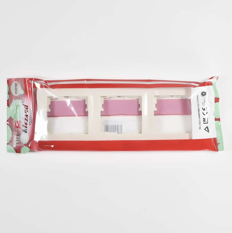  Рамка 3-м Karina Life горизонт. крем. LEZARD 708-0300-148 фото в каталоге от BTSprom.by