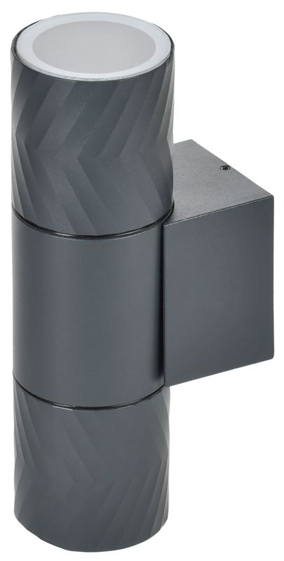 светильник 5108 2хgu10 ip65 уличный настенный сер. iek lt-ubu0-5108-gu10-2-k03 от BTSprom.by