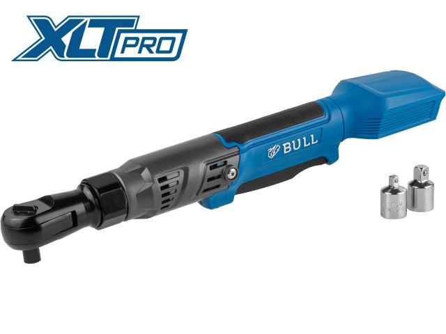 аккум. угловая трещотка (гайковерт) bull crw 9020 в кор. xltpro solo 90 нм, 0-200 об/мин., led (внешний квадрат, 1/2", 1.18 кг) 1333566 от BTSprom.by