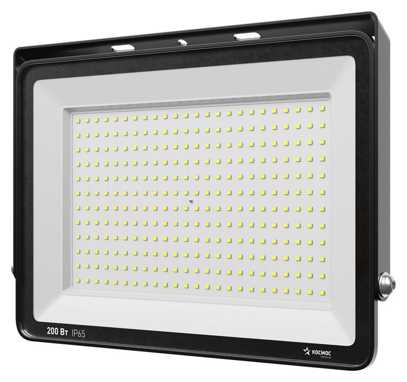 прожектор светодиодный premium 200вт 6500к 20000лм ip65 космос kos_pr_led_200 от BTSprom.by