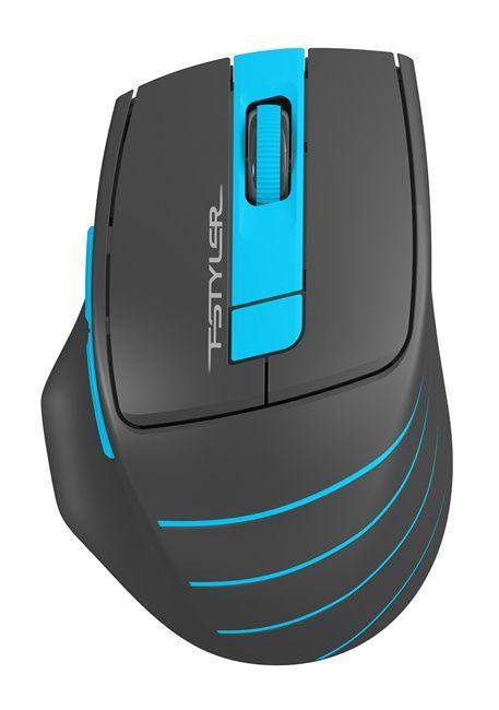 мышь fstyler fg30 сер./син. оптическая 2000dpi беспроводная usb 6but fg30 blue a4tech 1147561 от BTSprom.by