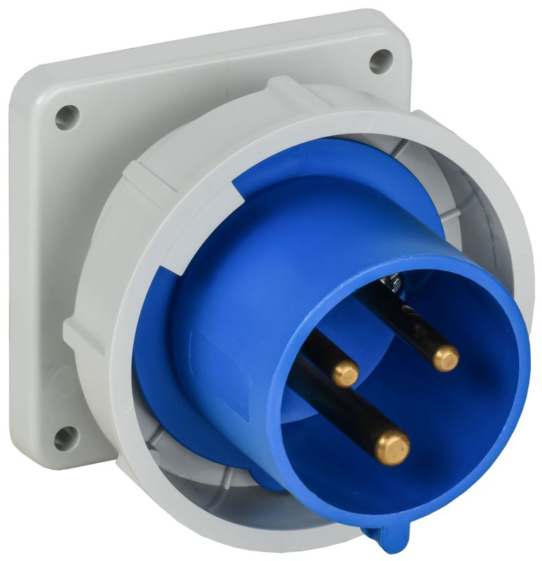 вилка встраиваемая сси-3232 32а 6ч 220в 2p+pe ip67 iek psr31-032-3-0-67 от BTSprom.by