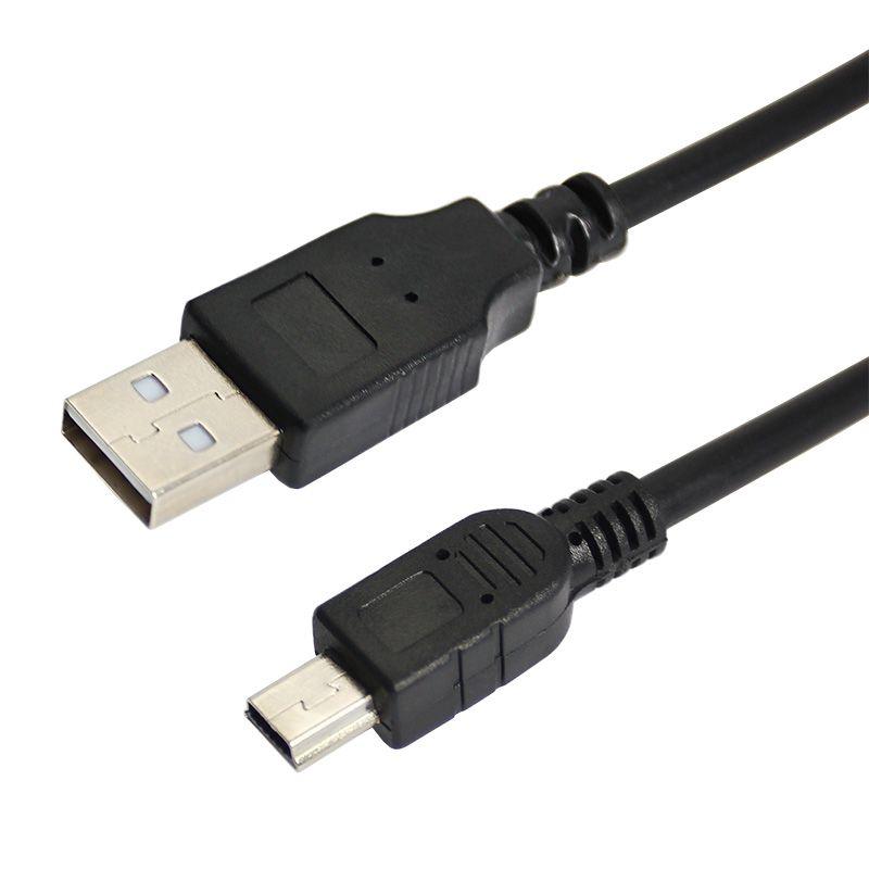 шнур mini usb (male) - usb-a (male) 0.2м черн. rexant 18-1131-2 от BTSprom.by