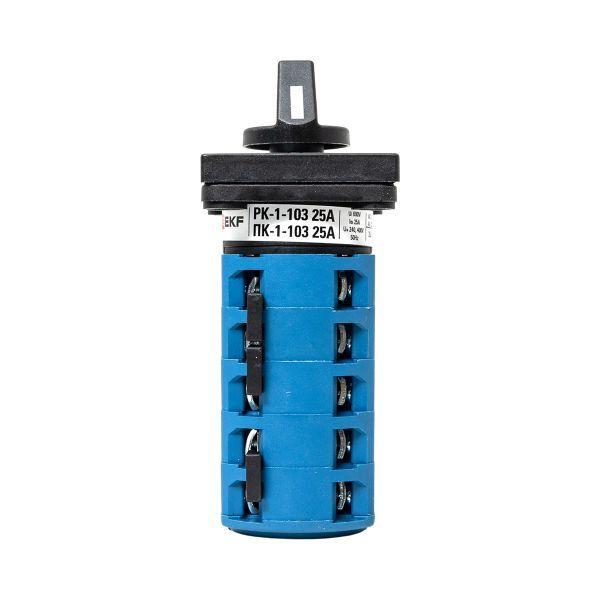  Переключатель кулачковый ПК-1-103 3п 25А "0-1-2-3" EKF pk-1-103-25 фото в каталоге от BTSprom.by