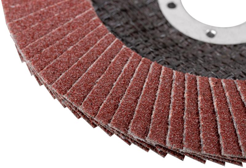  Круг лепестковый торцевой плоский 125мм P 80 MOS 39876М фото в каталоге от BTSprom.by