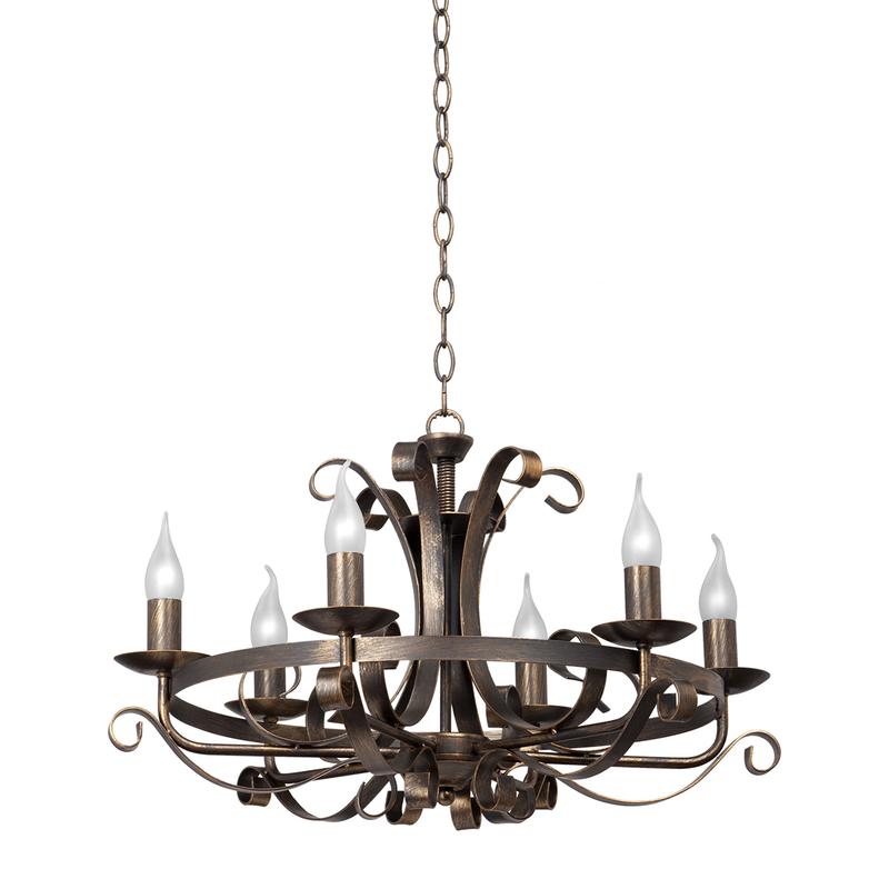 люстра v1105/6 6хе14 макс.40вт vitaluce от BTSprom.by