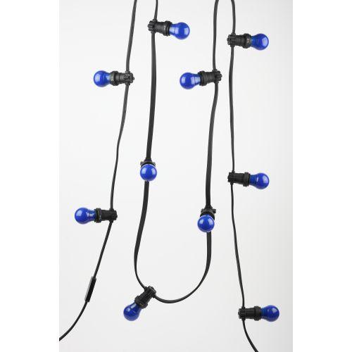 Лампа светодиодная ERABL50-E27 A50 3Вт груша син. E27 13SMD для белт-лайт ЭРА Б0049578 фото в каталоге от BTSprom.by