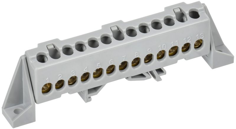 шина l "фаза" в комб. изол. "стойка" 6х9-13-ср tekfor iek tf-nn10-13-dp-k03 от BTSprom.by