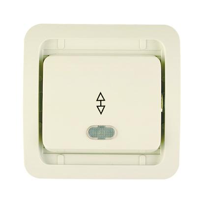 переключатель перекрестный 1-кл. сп mimoza 10а ip20 без вставки с подсветкой крем. makel 32025 от BTSprom.by переключатель перекрестный 1-кл. сп mimoza 10а ip20 без вставки с подсветкой крем. makel 32025 от BTSprom.by