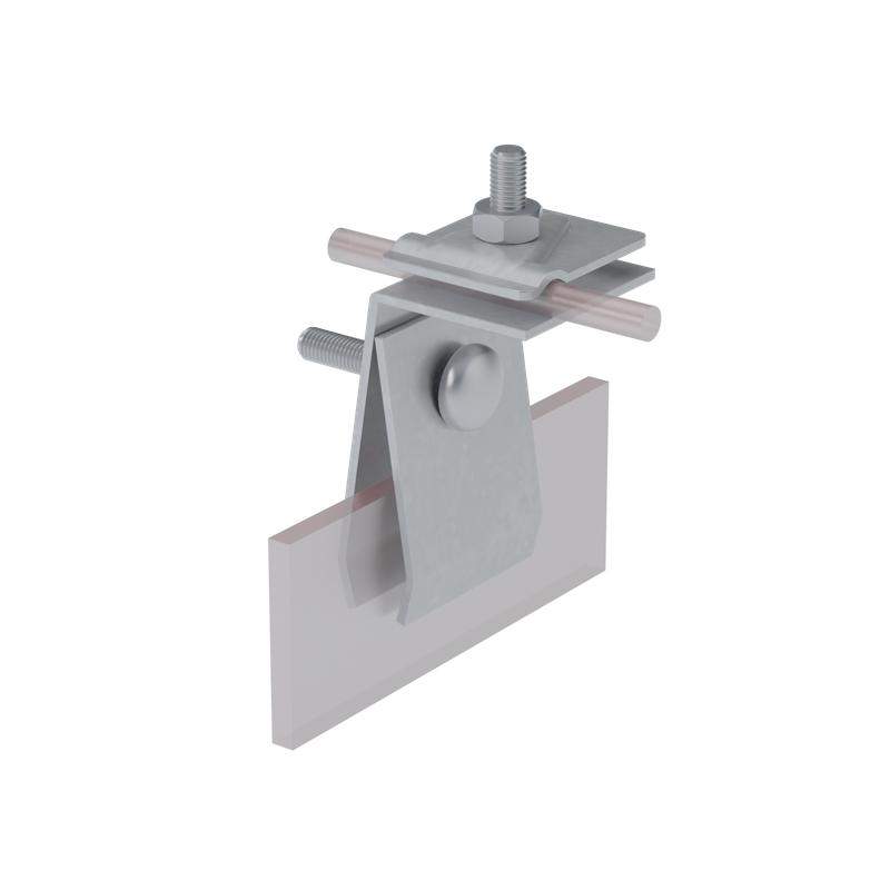 держатель фальцевый fd-h70-d5-10 td h=70мм для прутка d5-10мм сталь термодиффузион. цинк. км ma0210 от BTSprom.by