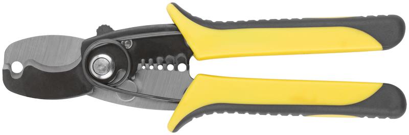  Кабелерез со съемником изоляции 1.3-4.6мм. 180мм FIT 60051 фото в каталоге от BTSprom.by