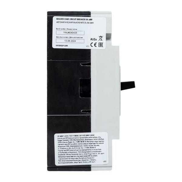  Выключатель автоматический 3п 100/25А 35кА ВА-99М PROxima EKF mccb99-100-25m фото в каталоге от BTSprom.by