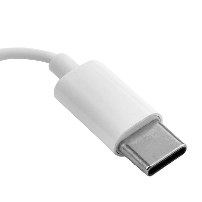  Наушники вкладыши с микрофоном ELX-WHP03-C01 проводные Type-C 1.2м коробка+бокс бел. ERGOLUX 15284 фото в каталоге от BTSprom.by