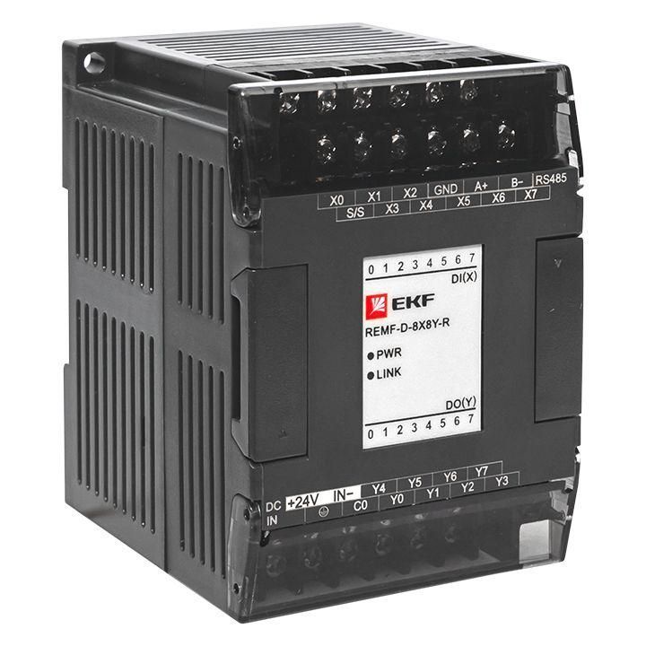 модуль дискретного в/в remf 8/8 pro-logic ekf remf-d-8x8y-r от BTSprom.by