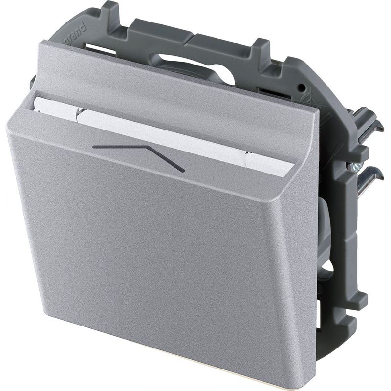  Выключатель Inspiria для гостиничных номеров механизм алюм. IEK 673802 фото в каталоге от BTSprom.by