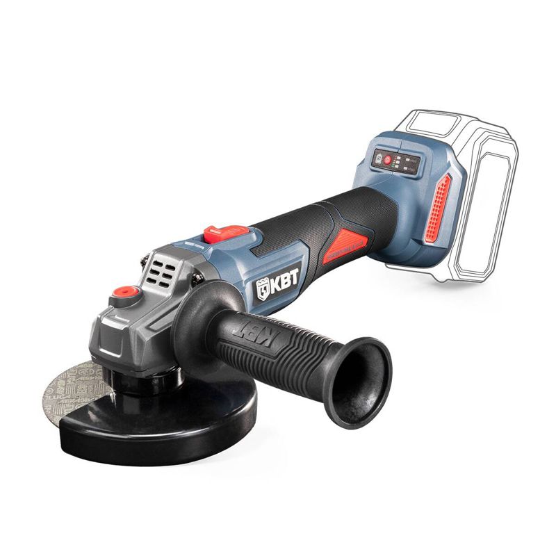 машина шлифовальная угловая gb-20-125 (без акб и заряд. устр.) квт 104538 от BTSprom.by
