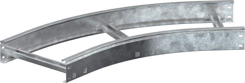 Угол для лотка 45град. 600х150 R600 LESTA HDZ IEK CPG05-4-45-150-600-HDZ от BTSprom.by