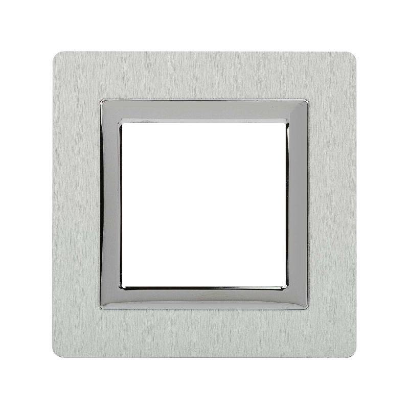 рамка 1-м 2мод. avanti алюм. сер. dkc 4404832 от BTSprom.by