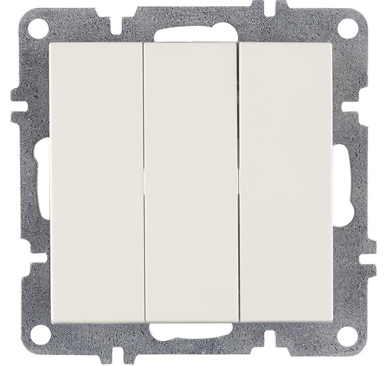 выключатель 3-кл. lavin/karen механизм бел. arvia 50 01 1000 254 от BTSprom.by