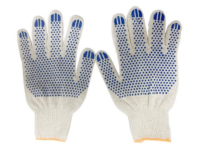 перчатки х/б с пвх "точка", 10класс, белые (мин. риски)  от BTSprom.by перчатки х/б с пвх "точка", 10класс, белые (мин. риски)  от BTSprom.by