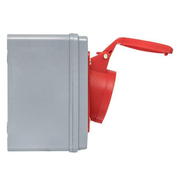  Розетка 1414 3Р+РЕ 16А 380В IP44 с блокировкой и выкл. EKF ps-1414-16-380 фото в каталоге от BTSprom.by