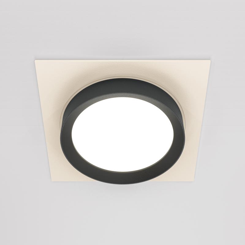  Светильник Hoop 1х12Вт GX53 встраив. Maytoni DL086-GX53-SQ-WB фото в каталоге от BTSprom.by