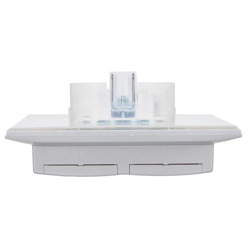  Розетка 2-м SKANDY 16А IP44 с крышкой в сборе SK-R12S серебр. IEK SK-R26-16-44-K23-F фото в каталоге от BTSprom.by