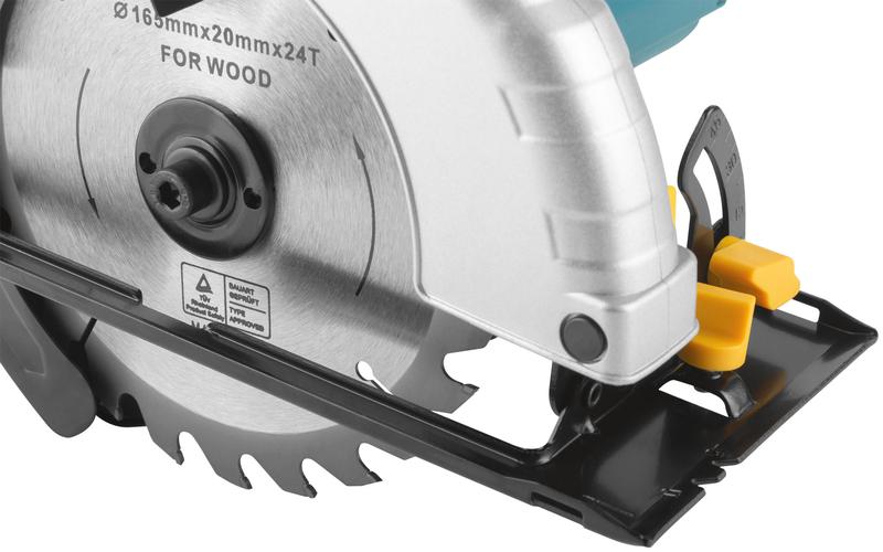  Пила дисковая 1000Вт 4800об/мин 165/20мм железная опора FIT 80396 фото в каталоге от BTSprom.by