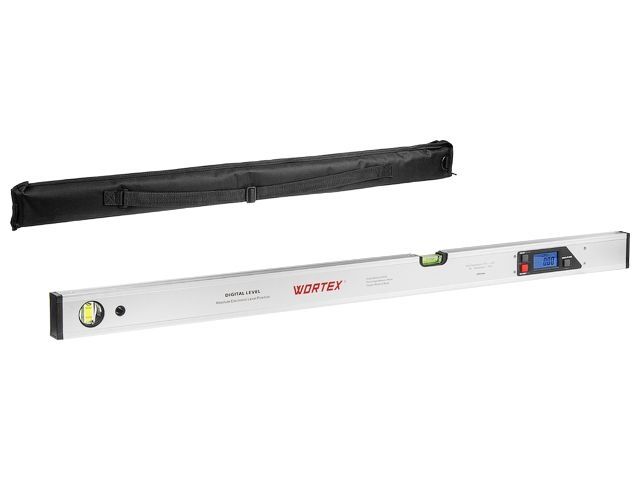 уровень электронный wortex dl 1000 в кор. 4х90, погр.(0,90): 0,05,остальн.: 0,2, 1000 мм 0323277 от BTSprom.by