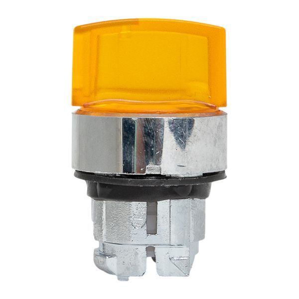  Механизм переключателя исполнительный XB4 IP65 на 3 положения возвратный без фиксации с подсветкой с короткой ручкой желт. EKF XB4BD3L-Y-65 фото в каталоге от BTSprom.by